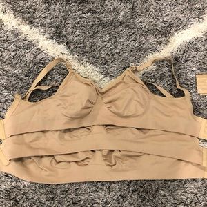 Nude nursing/ maternity bra